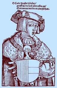 Jugend Karl V. (1500-1558) (Gravur)