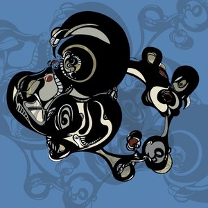 Dunkle organische Formen