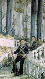 Die Eroberung des Winterpalastes, 7. November 1917