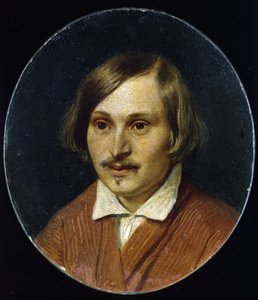 Porträt des Schriftstellers Nikolai Gogol