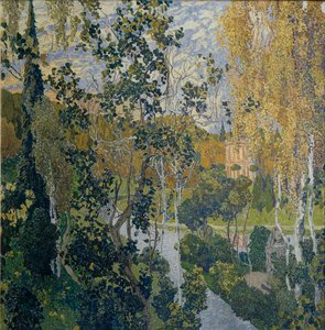 Landschaft von Aleksandr Jakovlevic Golovin