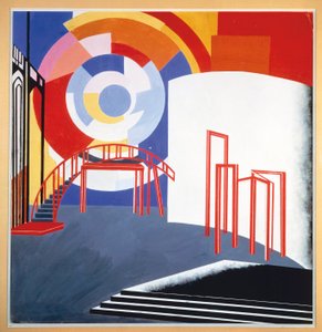 Entwurf für ein Bühnenbild, ca. 1924