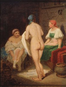Im Dampfbad, Ende der 1820er Jahre von Aleksei Gavrilovich Venetsianov
