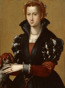 Porträt von Eleonore von Toledo 1522-1562, ca. 1560 von Alessandro Allori