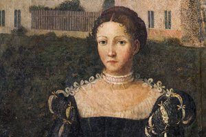 Porträt einer Adligen (Detail)