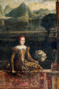 Porträt einer Adligen (Detail)