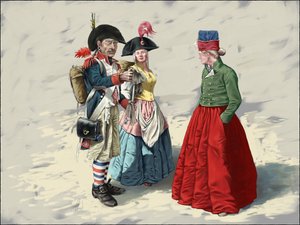 Fantassine und Vivandières der Revolutionäre, 2024 von Alessandro Lonati