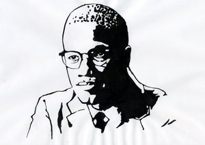 Malcolm X (1925-1965) Afroamerikanischer Aktivist