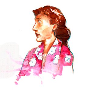 Porträt der Schriftstellerin Virginia Woolf (1882-1941)