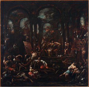 Der Bettelmaler von Alessandro Magnasco
