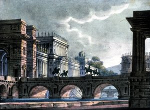 Szenografie von Sanquirico für die Oper „L
