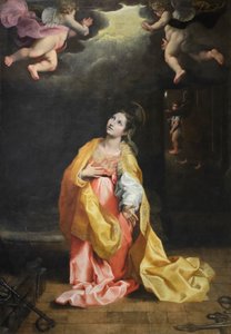 Die heilige Agatha im Gefängnis
