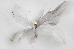 Flüssiges Goldabstrakt von Alevtina Shelest