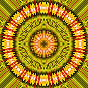 Gelbes Auge von Alex Caminker