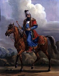 Ein orientalischer Krieger von Alexander Orlowski