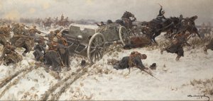 Militärisches Gefecht, 1915