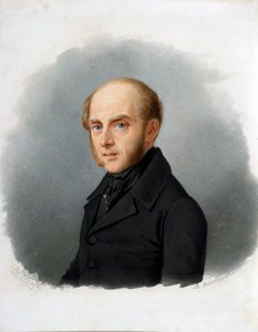 Porträt des Grafen Sergei Uwarow, russischer Staatsmann von Alexander Alexeyevich Vasilyevsky
