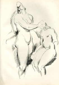 Figurliche Komposition, aus Genius, Zeitschrift für werdende und alte Kunst