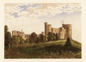 Peckforton Castle, Cheshire, England von Alexander Francis (after) Lydon
