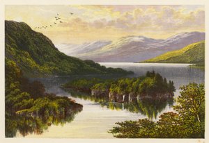 Schottische Loch-Landschaft: Loch Katrine