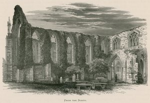 Bolton Priory, von Norden von Alexander Francis Lydon