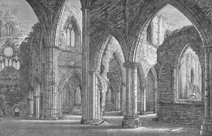 Vom Südquerhaus, Tintern Abbey, um 1885, 1897 von Alexander Francis Lydon