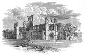 Von Nordwesten, Kirkstall Abbey, um 1880, 1897 von Alexander Francis Lydon