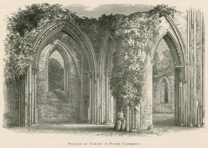 Glastonbury Abbey, Teil der Kapelle im Nordquerschiff