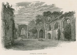 Netley Abbey, Innenansicht, Blick nach Osten von Alexander Francis Lydon