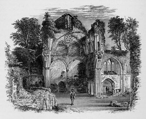 Südliches Querschiff, Netley Abbey, um 1880, 1897