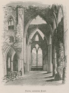 Tintern Abbey, Schiff, Blick nach Osten von Alexander Francis Lydon