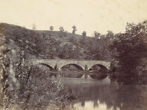Antietam-Brücke, auf der Sharpsburg und Boonsboro Turnpike, Nr. 1, September 1862, 1862 von Alexander Gardner