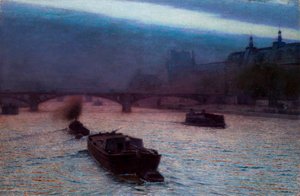 Abend an der Seine