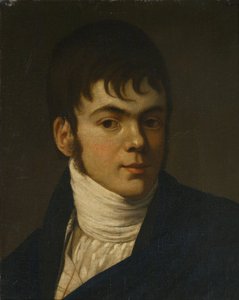 Porträt von Alexander Christoforowitsch Wostokow 1781-1864, 1803-1804 von Alexander Grigoryevich Varnek