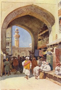 Ein Tor im Basar, Lahore