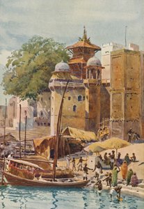 Die Badeghats, Benares
