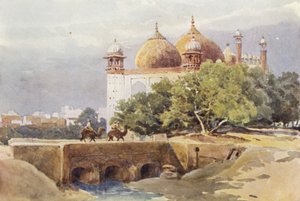 Die Jumma Musjid, Agra von Alexander Henry Hallam Murray