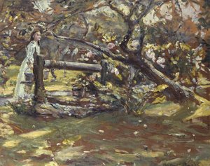 Im Garten, ca. 1900