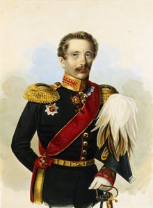 Porträt des Ataman der Don-Kosaken-Armee, Michail Grigorjewitsch Chomutow