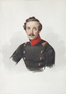 Porträt von Arist Fyodorovich von Gersdorff 1805-1883, 1840