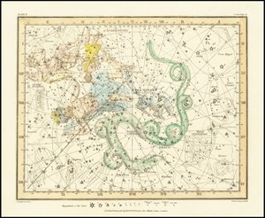 1822 - Alexander Jamieson - Kleiner Bär, auch Kassiopeia, Drache & Kepheus