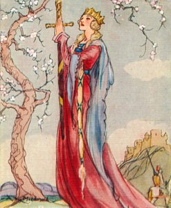 Königin Guinevere, Gemahlin von König Artus von Alexander K. MacDonald