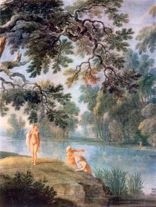 Nymphen beim Baden (Detail), um 1620-1652