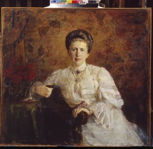 Porträt der Großfürstin Elizaveta Mavrikievna von Russland