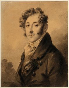 Porträt von Konstantin Jakowlewitsch Bulgakow (1782-1835) - Werk von Alexander Molinari (1772-1831) von Alexander Molinari