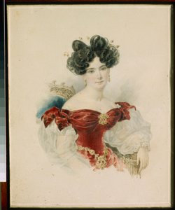 Porträt der Prinzessin Natalia Viktorovna Kotchoubei