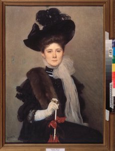 Porträt der Künstlerin Lyubov Gaush