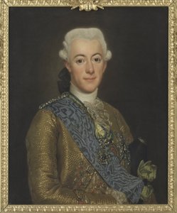 Porträt von König Gustav III. von Schweden (1746-1792) von Alexander Roslin