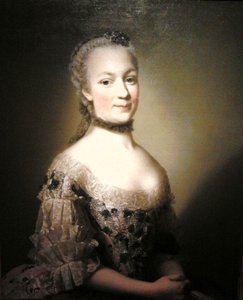 Porträt von Katarzyna Mniszech geb. Zamoyska von Alexander Roslin