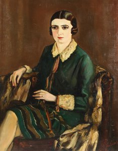 Porträt von Lilya Brik 1891-1978, 1921
